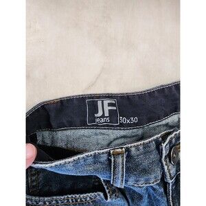 JF Slim Straight Blue Jeans 30x30 Mens